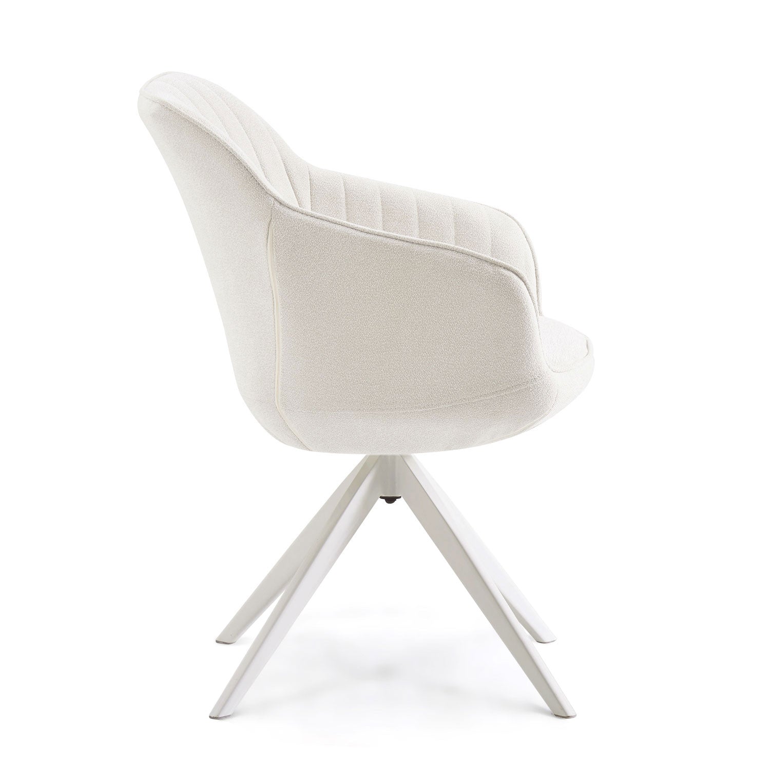 B-Ware Drehstuhl ARVIT, Creme | mit 360°-Drehfunktion | B&D home