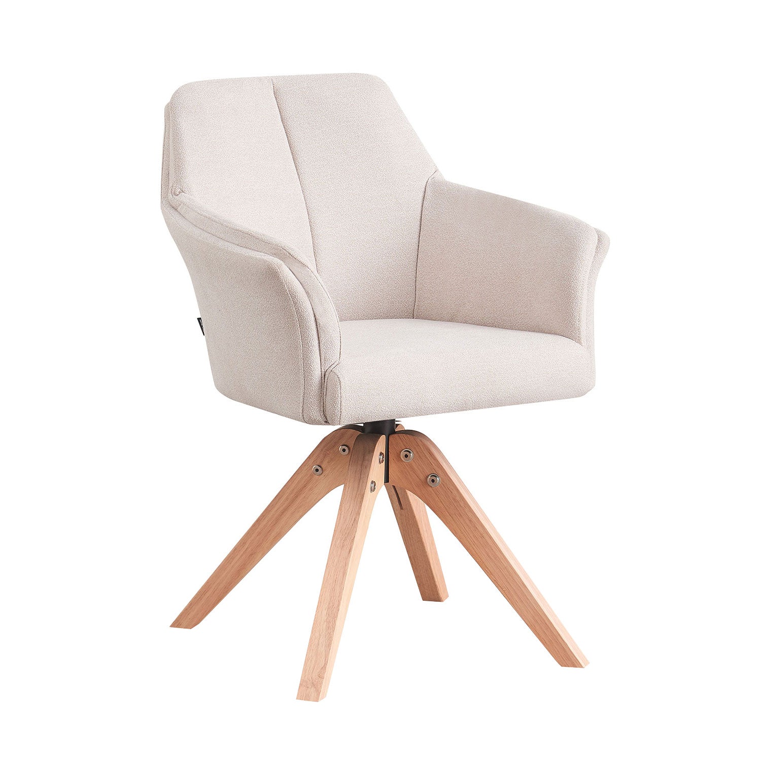 B-Ware Esszimmerstuhl DAISY, Creme | komfortabel & stilvoll | B&D home