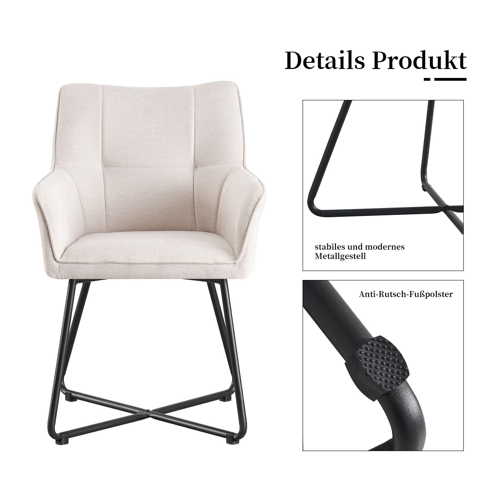 Dining chair BREIGHT (set of 2, 2 pieces)