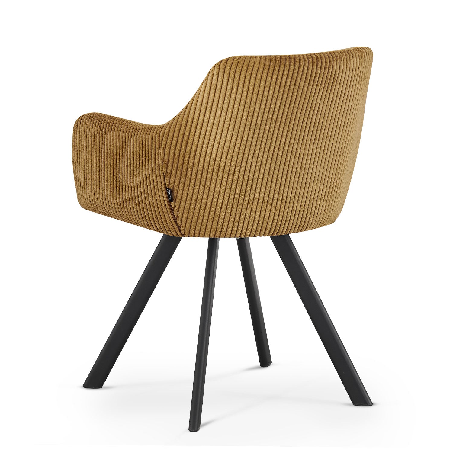 B-Ware Esszimmerstuhl CYRUS, 2er Set, Gelb | komfortabel & stilvoll | B&D home