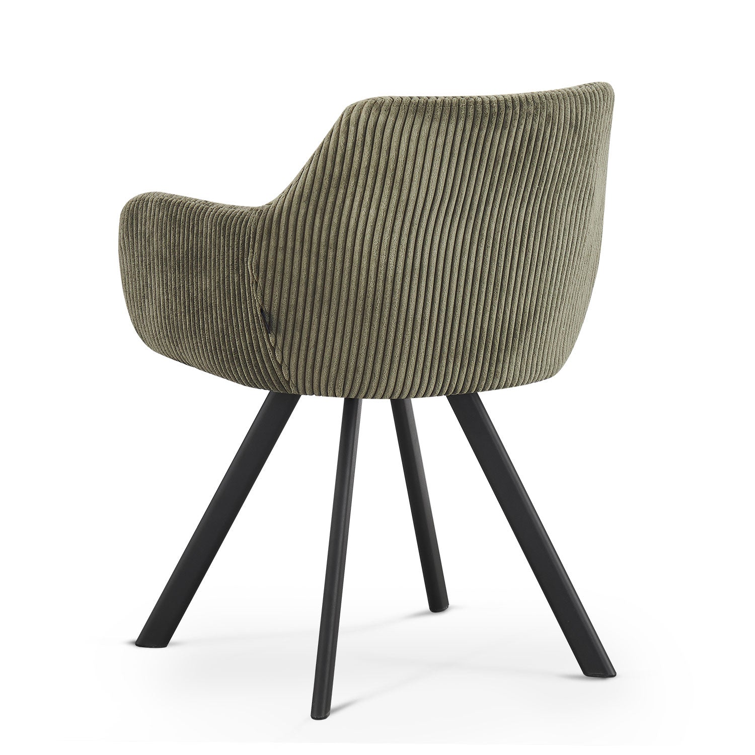 B-Ware Esszimmerstuhl CYRUS, 2er Set, Grün | komfortabel & stilvoll | B&D home