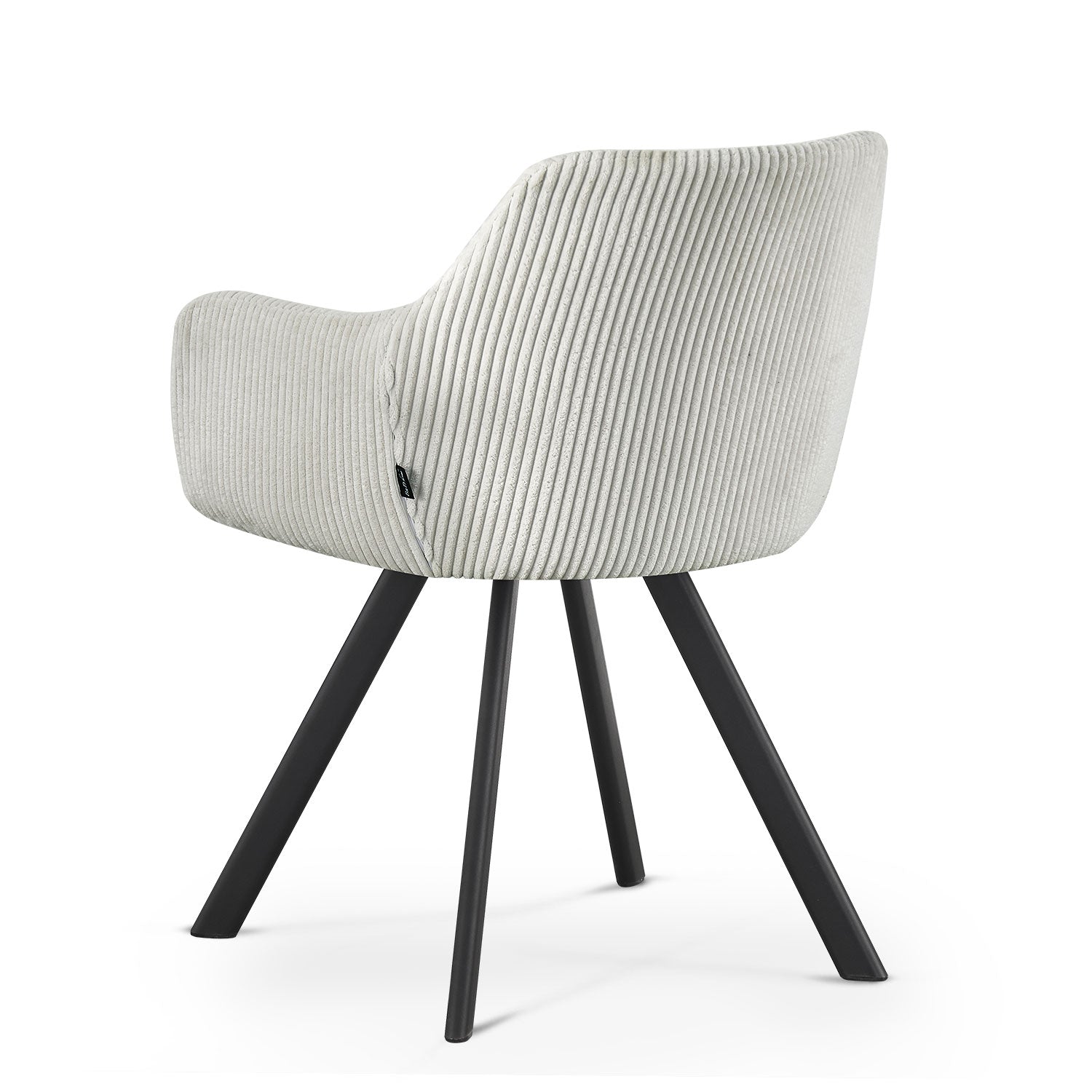B-Ware Esszimmerstuhl CYRUS, 2er Set, Hellgrau | komfortabel & stilvoll | B&D home