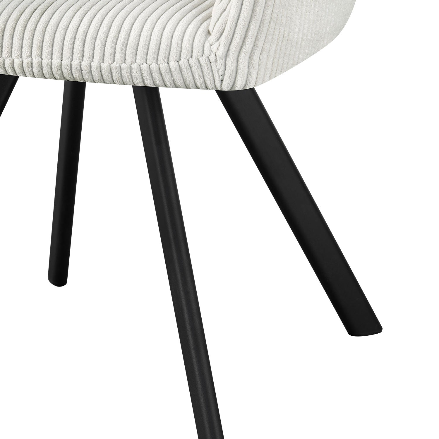 B-Ware Esszimmerstuhl CYRUS, 2er Set, Hellgrau | komfortabel & stilvoll | B&D home