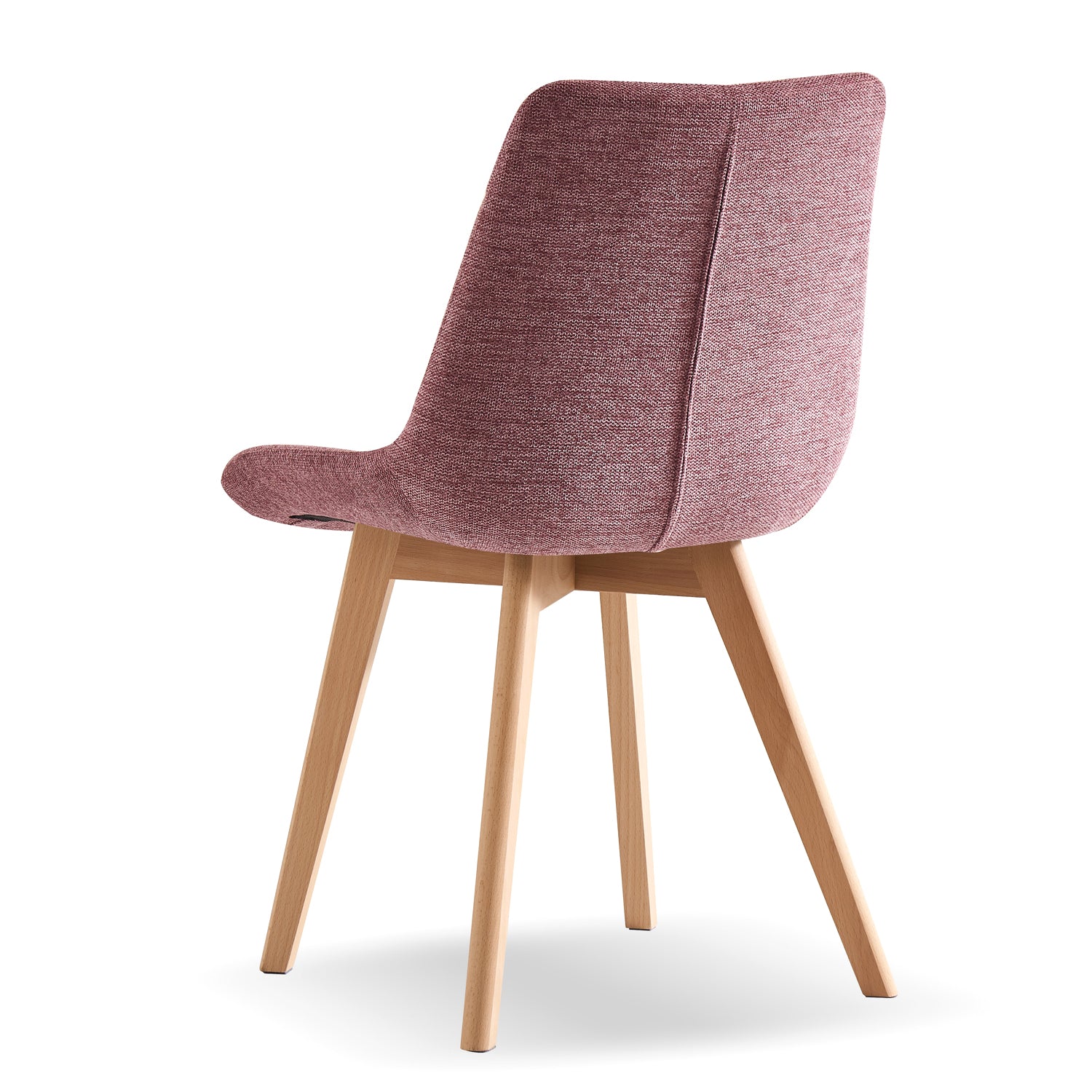 Esszimmerstühle 2er Set TANIA – Polsterstuhl mit Steppung & Holzbeinen | B&D home