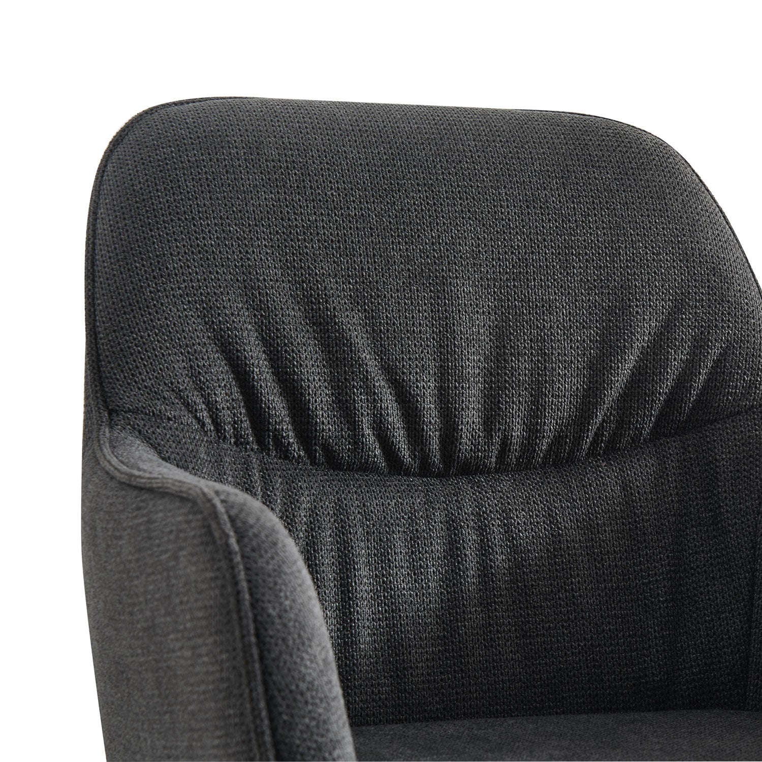 Esszimmerstuhl LATONA – Drehbarer Polsterstuhl mit Armlehne & Metallgestell | B&D home