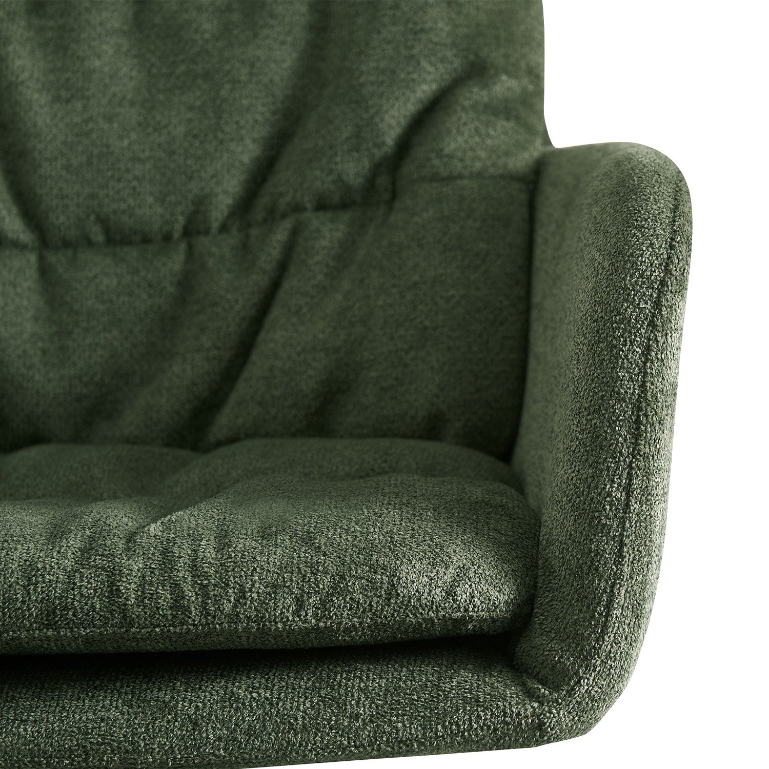 Esszimmerstuhl CAZAR – Drehbarer Polsterstuhl mit Armlehne & Metallgestell | B&D home