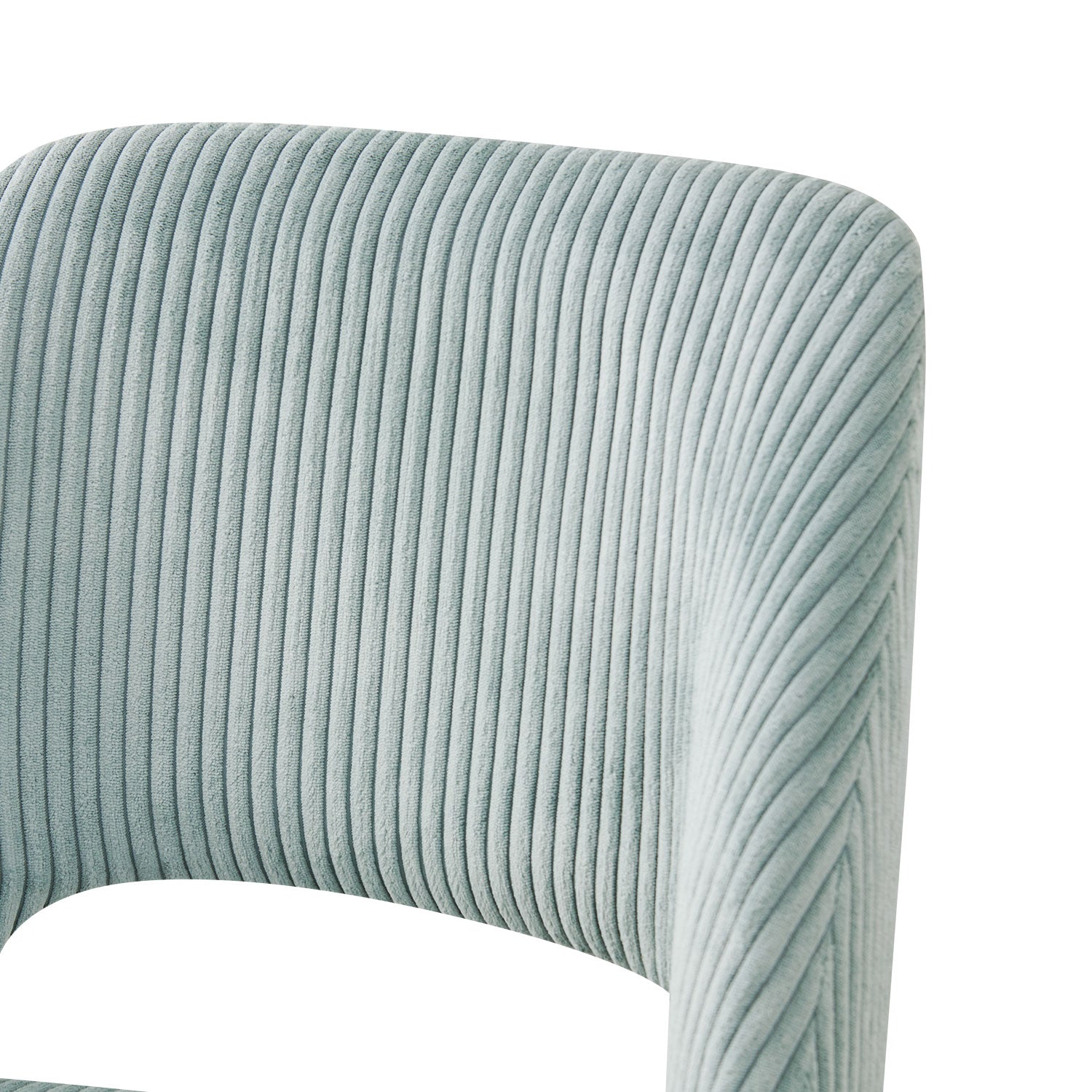 Esszimmerstühle 2er Set VICKY – Polsterstuhl aus Cordstoff mit Metallgestell | B&D home