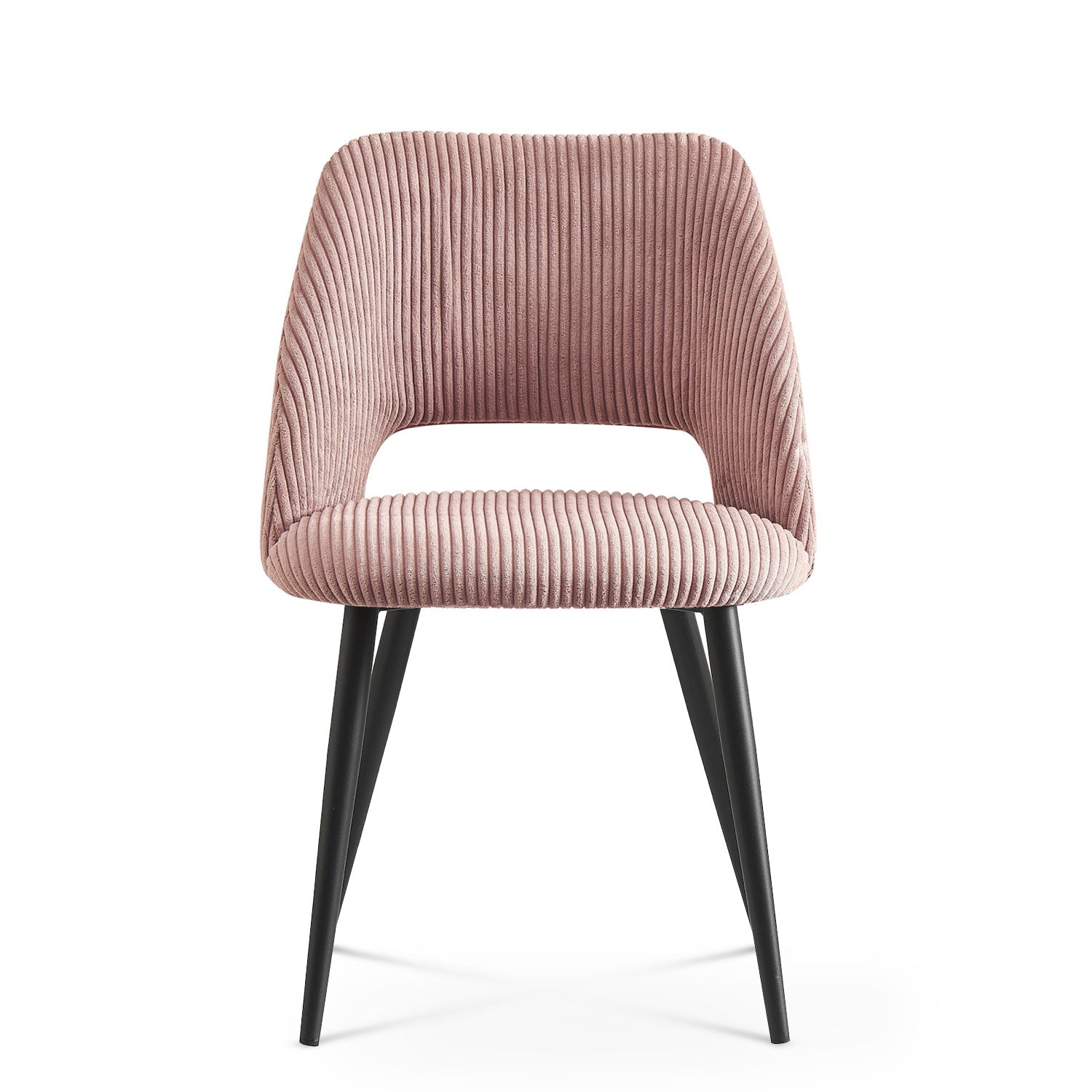 B-Ware Esszimmerstuhl VICKY, 2er Set, Rosa | komfortabel & stilvoll | B&D home