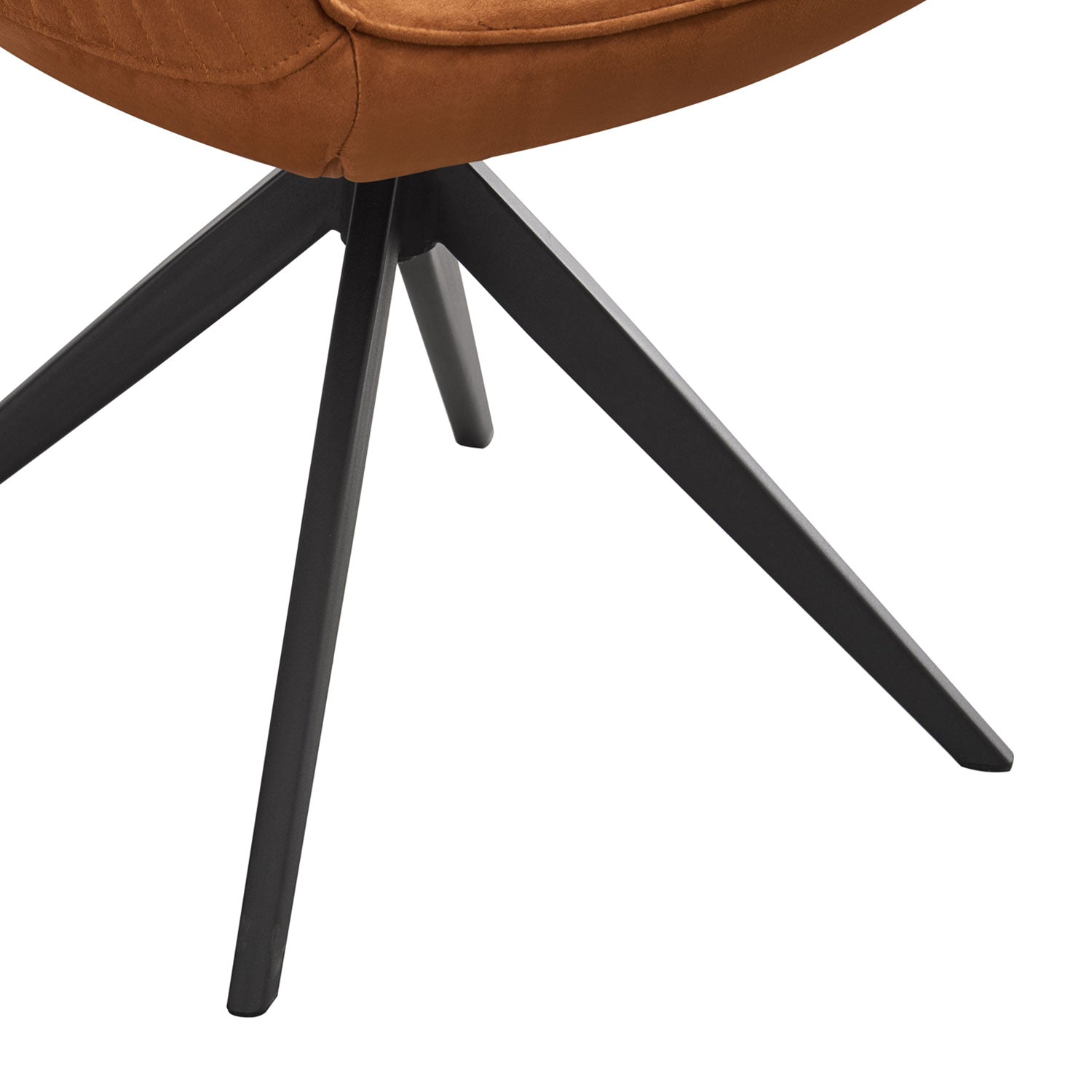 Esszimmerstuhl KATJA – 360° Drehstuhl mit Armlehne & Steppdesign | B&D home
