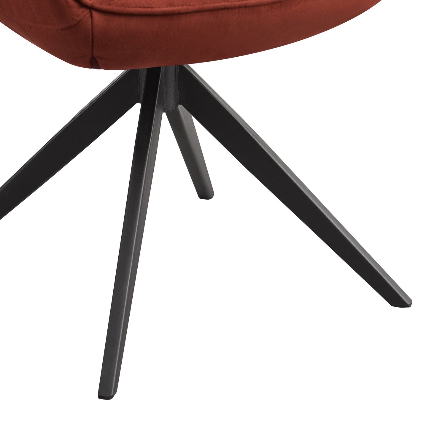 Esszimmerstuhl KATJA – 360° Drehstuhl mit Armlehne & Steppdesign | B&D home