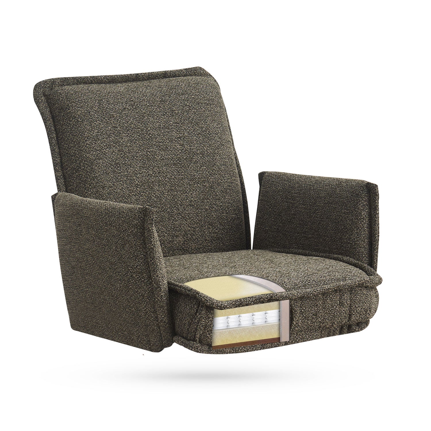 B-Ware Esszimmerstuhl JÜRGEN, Dunkelgrün | komfortabel & stilvoll | B&D home