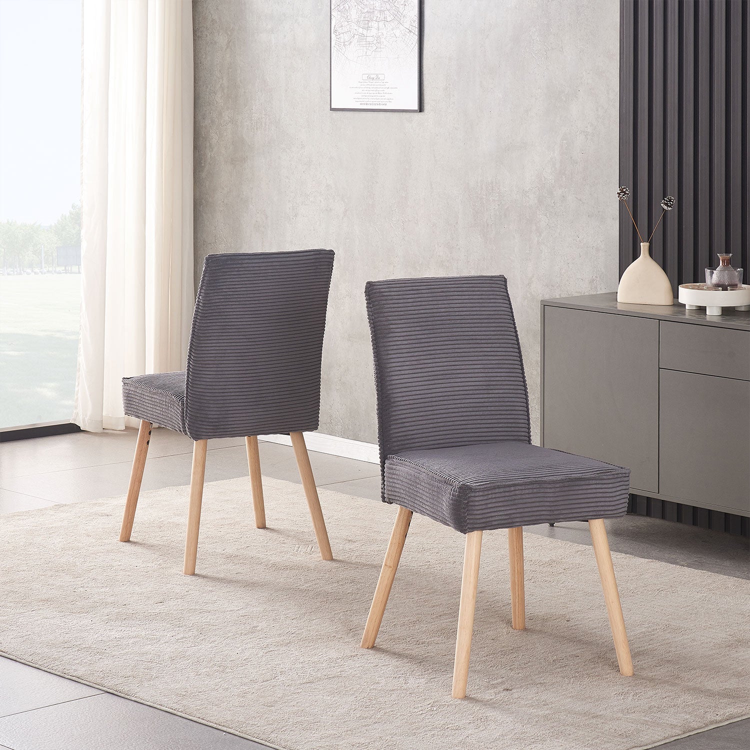 Esszimmerstühle 2er Set CEDRIC | komfortabel & stilvoll | B&D home