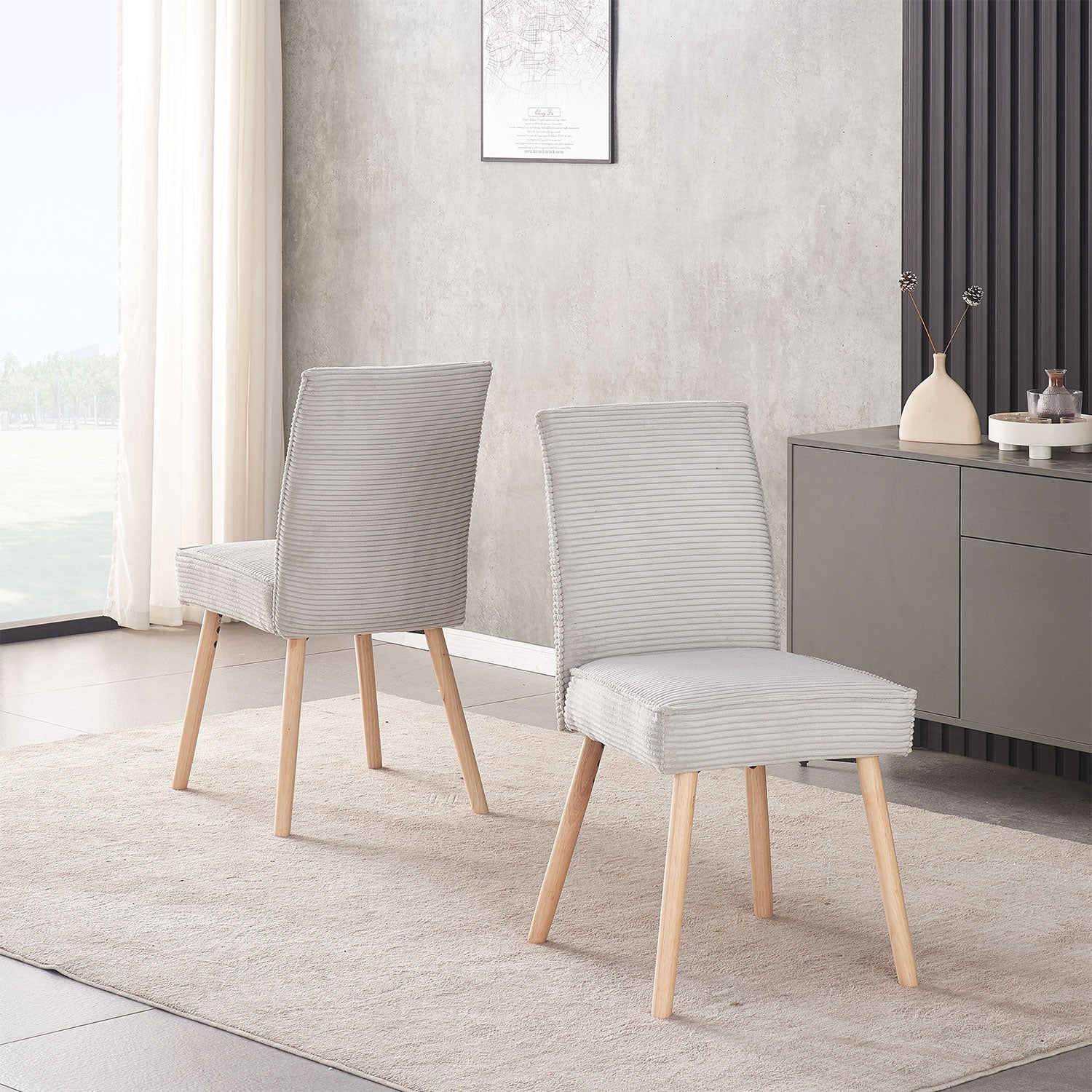 Esszimmerstühle 2er Set CEDRIC | komfortabel & stilvoll | B&D home