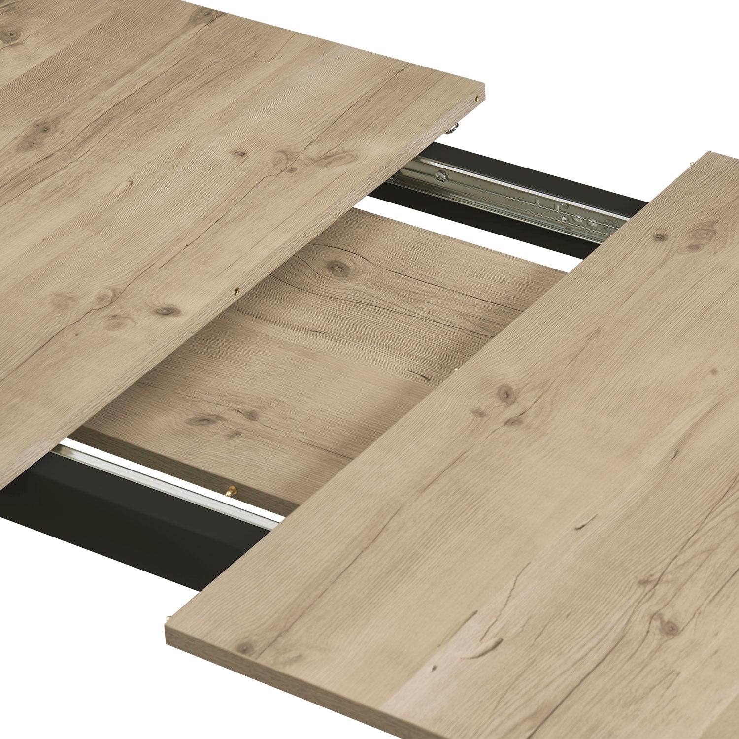 Esstisch MARA – Ausziehbarer Tisch mit Keramik-Tischplatte & Metallgestell | B&D home