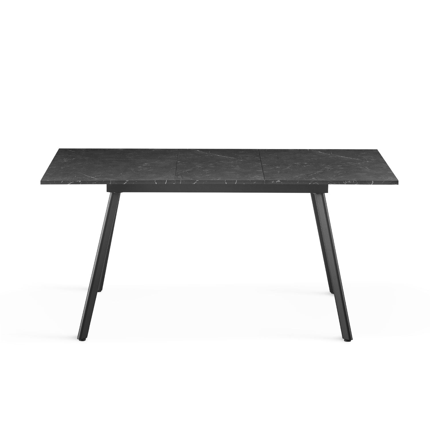 Esstisch MARA – Ausziehbarer Tisch mit Keramik-Tischplatte & Metallgestell | B&D home