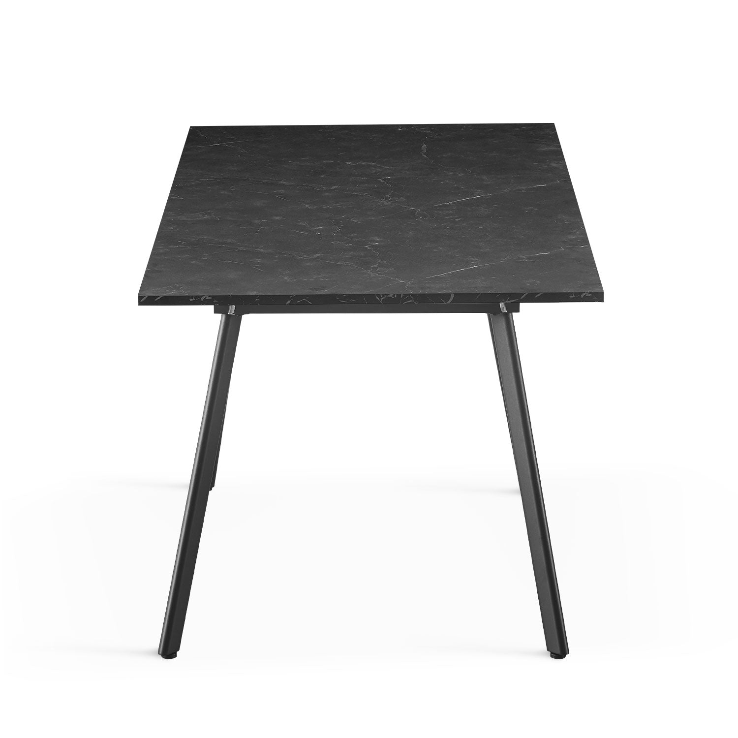 Esstisch MARA – Ausziehbarer Tisch mit Keramik-Tischplatte & Metallgestell | B&D home