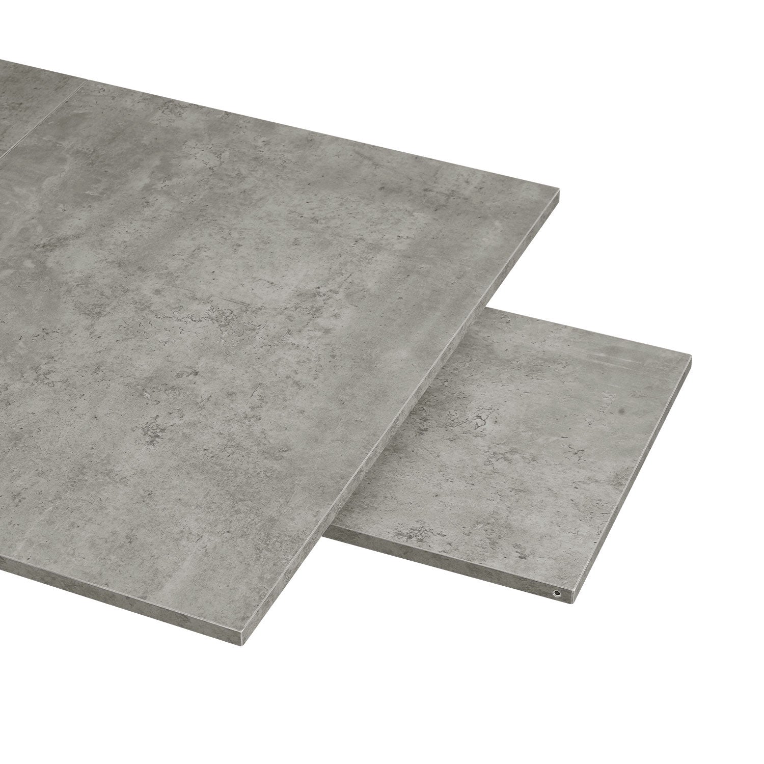 B-Ware Ausziehtisch LIV, Rund, Beton | praktisch & modern | B&D home