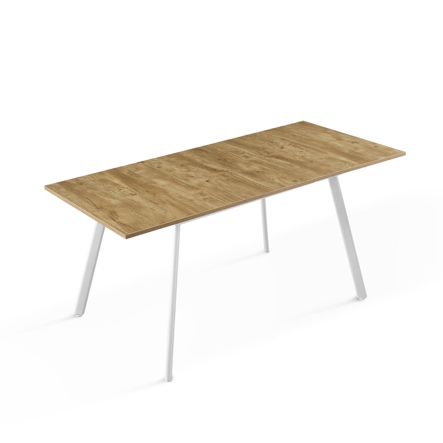 B-Ware Ausziehtisch LIV, Rund, Wildeiche | praktisch & modern | B&D home