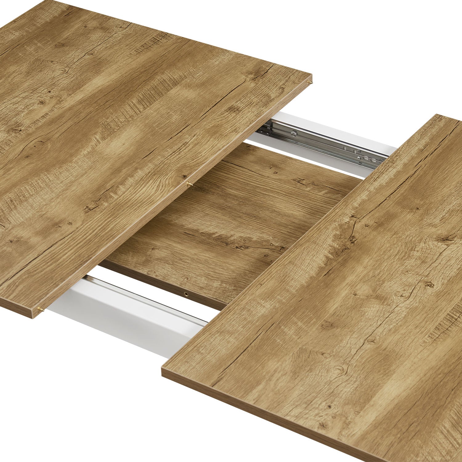 B-Ware Ausziehtisch LIV, Rund, Wildeiche | praktisch & modern | B&D home