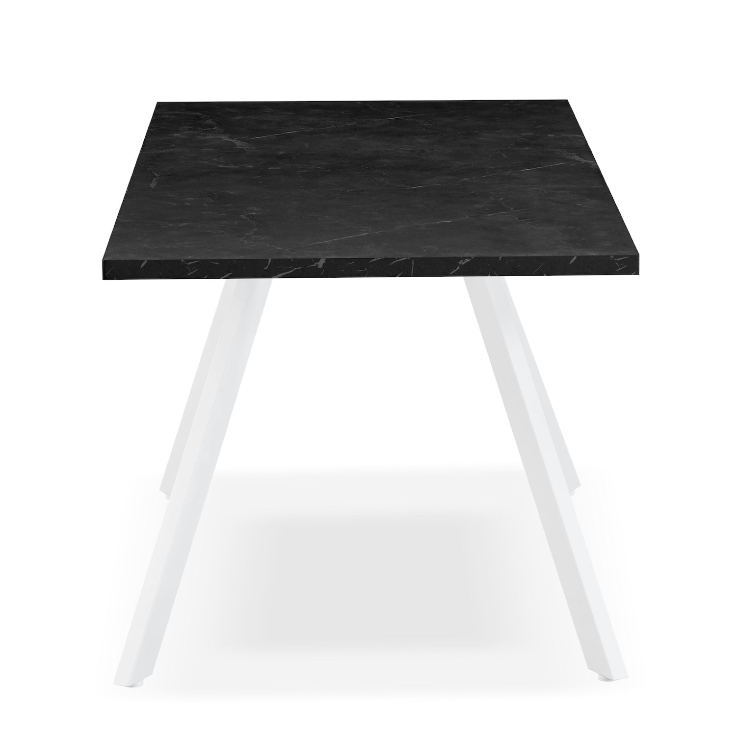 B-Ware Esstisch SVEN, Marmor-Schwarz | praktisch & modern | B&D home