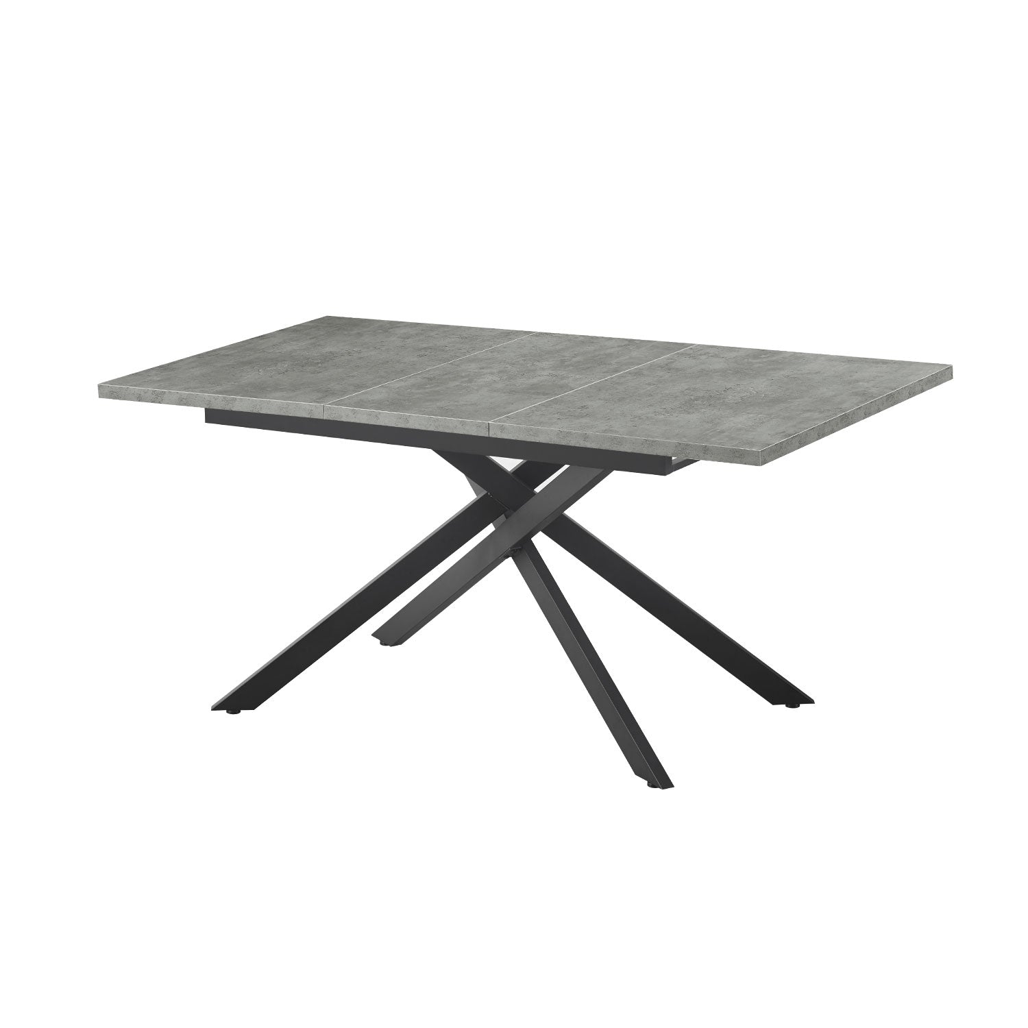 B-Ware Ausziehtisch LARS, Beton | praktisch & modern | B&D home
