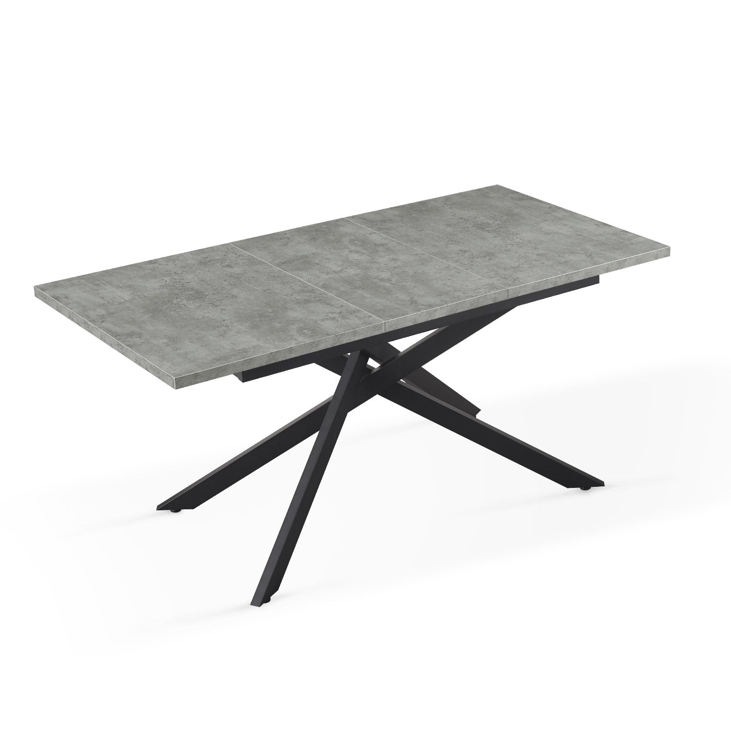 B-Ware Ausziehtisch LARS, Beton | praktisch & modern | B&D home