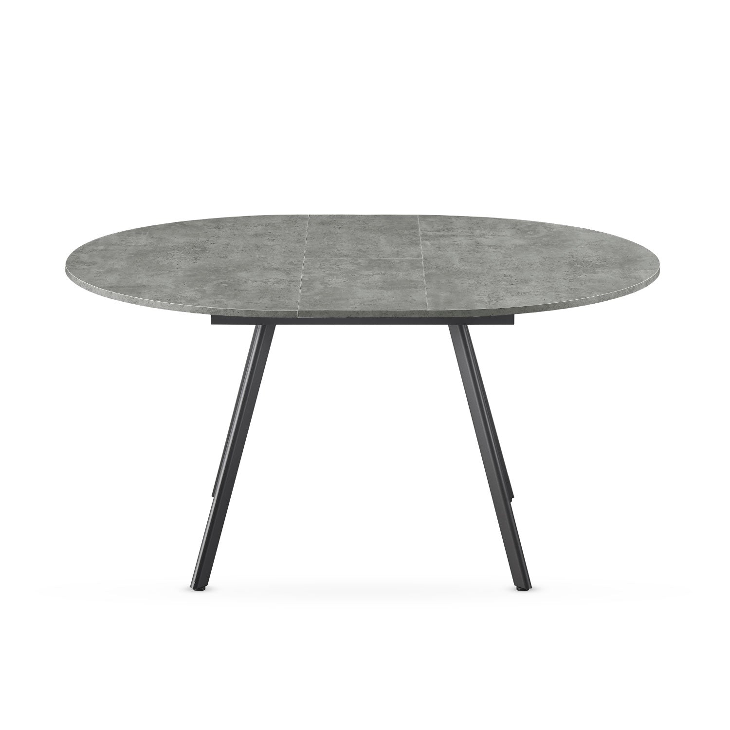 B-Ware Ausziehtisch TILL, Rund, Beton | praktisch & modern | B&D home