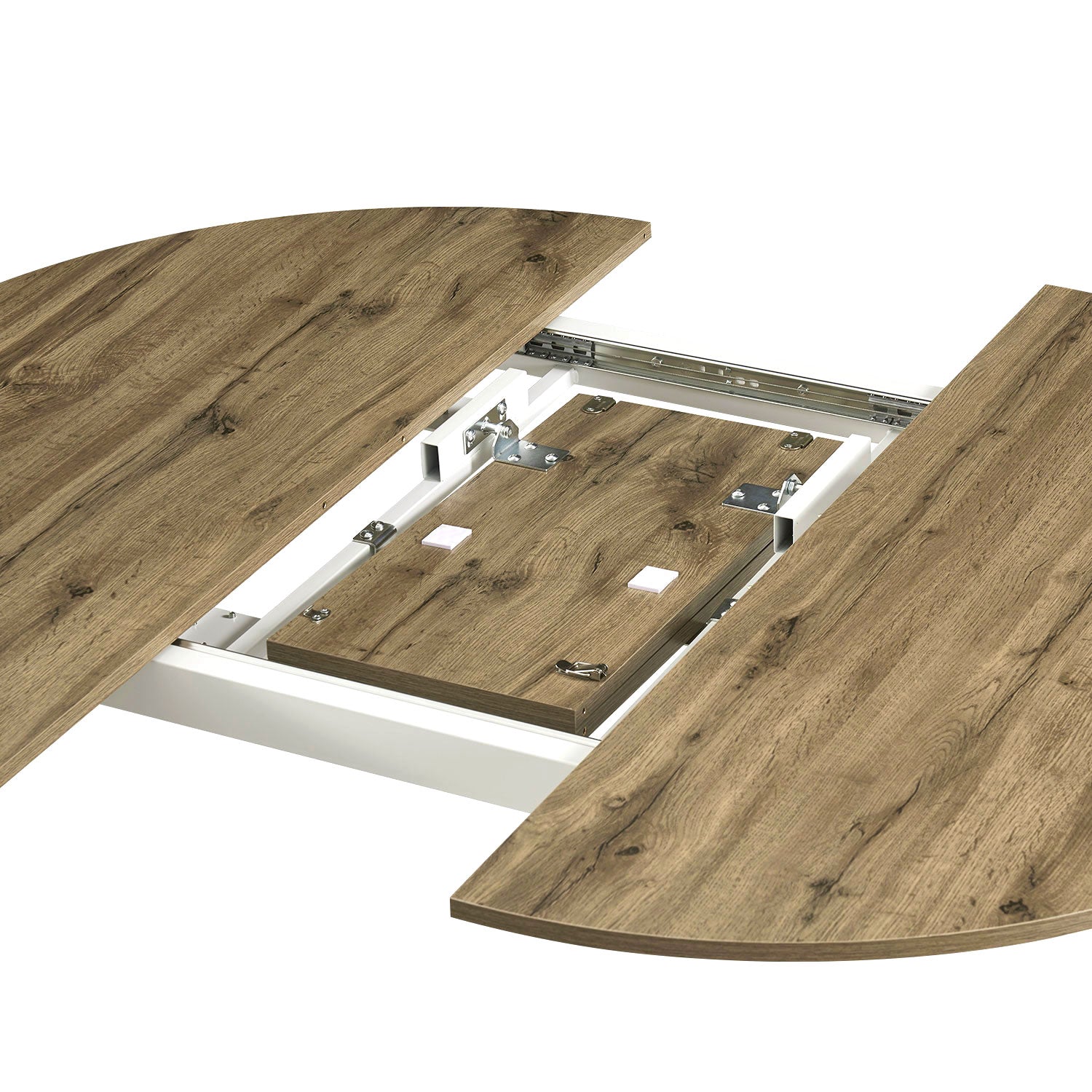 Ausziehtisch LIV, Rund | praktisch & modern | B&D home