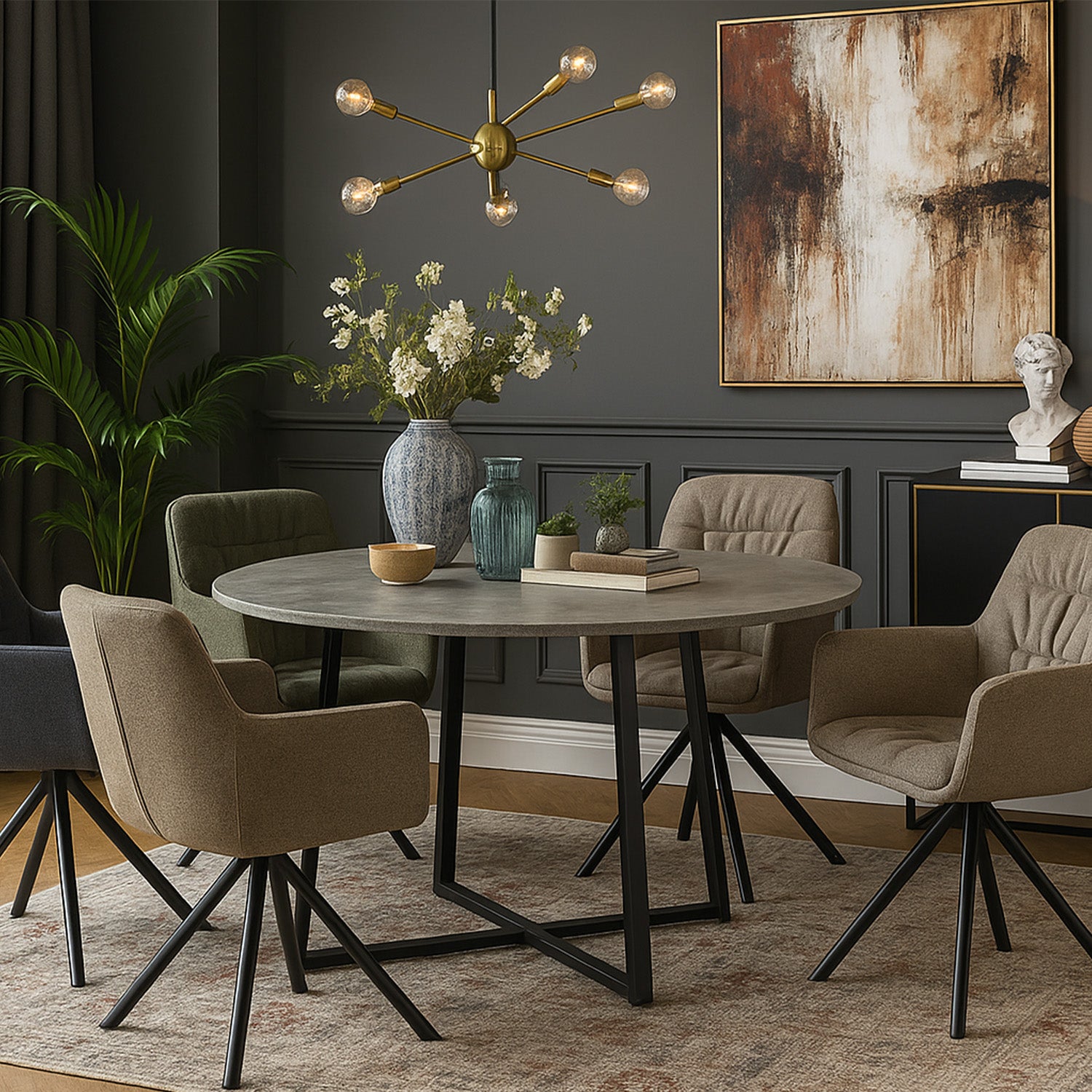 Esstisch NOA, rund, 110x110cm | praktisch & modern | B&D home