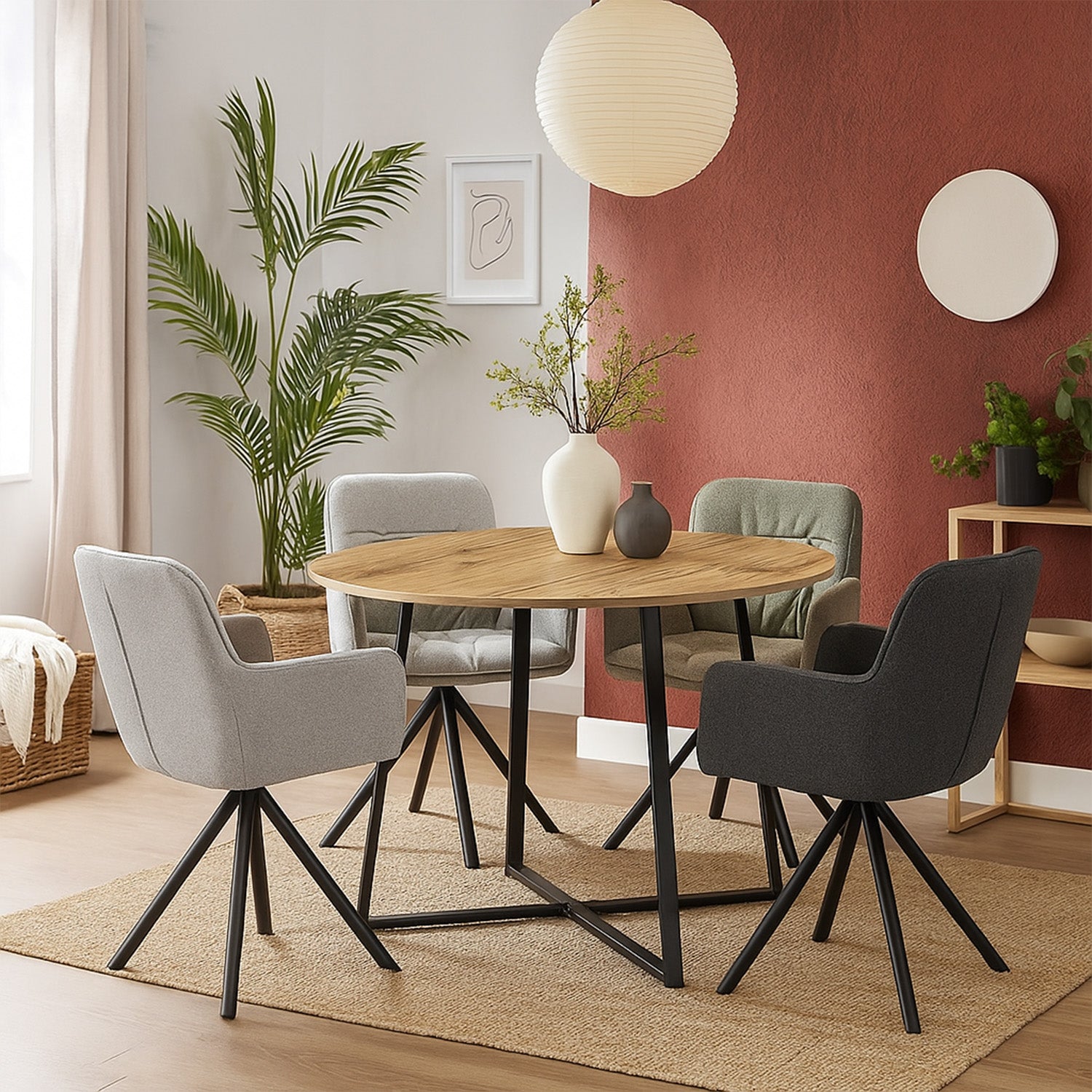 Esstisch NOA, rund, 110x110cm | praktisch & modern | B&D home