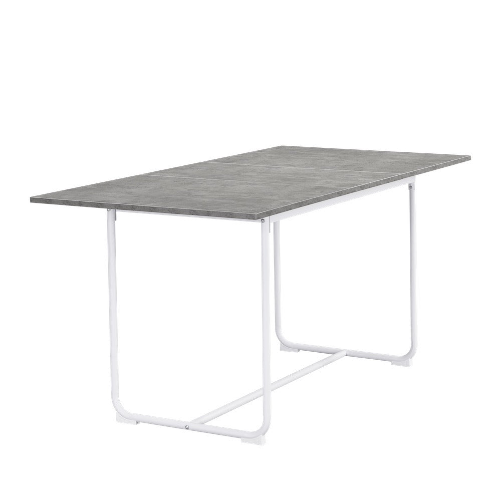 B-Ware Esstisch PIUS, 120-160cm Beton | praktisch & modern | B&D home