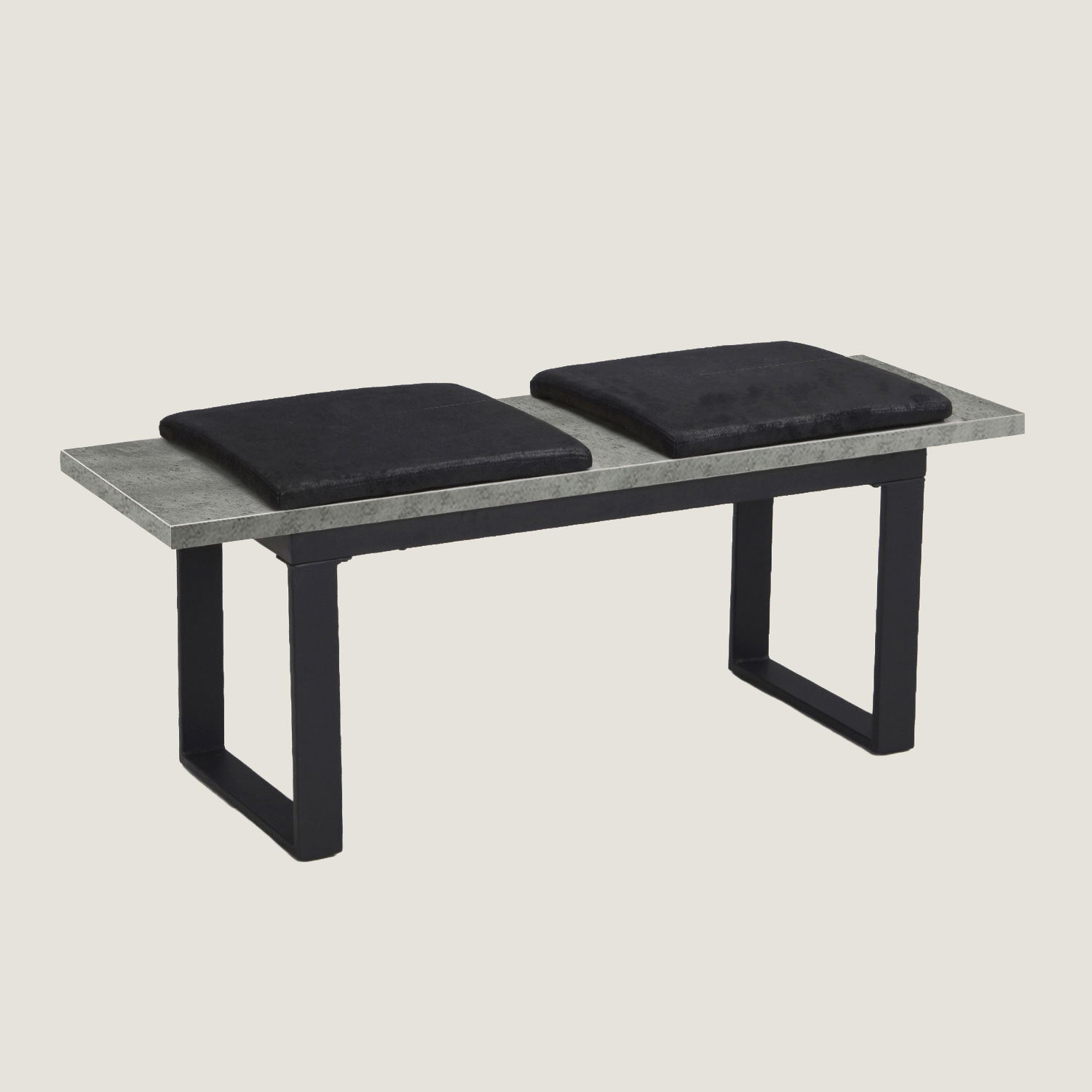 Sitzbank LEA – Design-Bank mit Sitzpolstern & Metallgestell | B&D home
