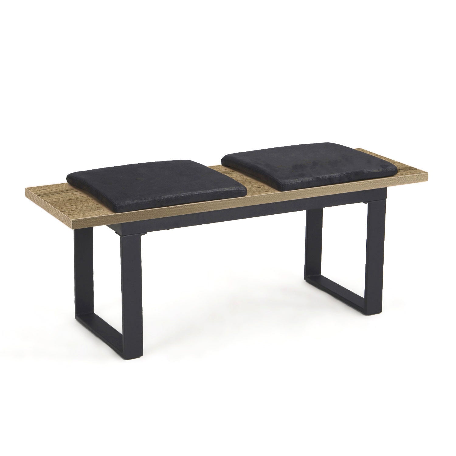 Sitzbank LEA – Design-Bank mit Sitzpolstern & Metallgestell | B&D home