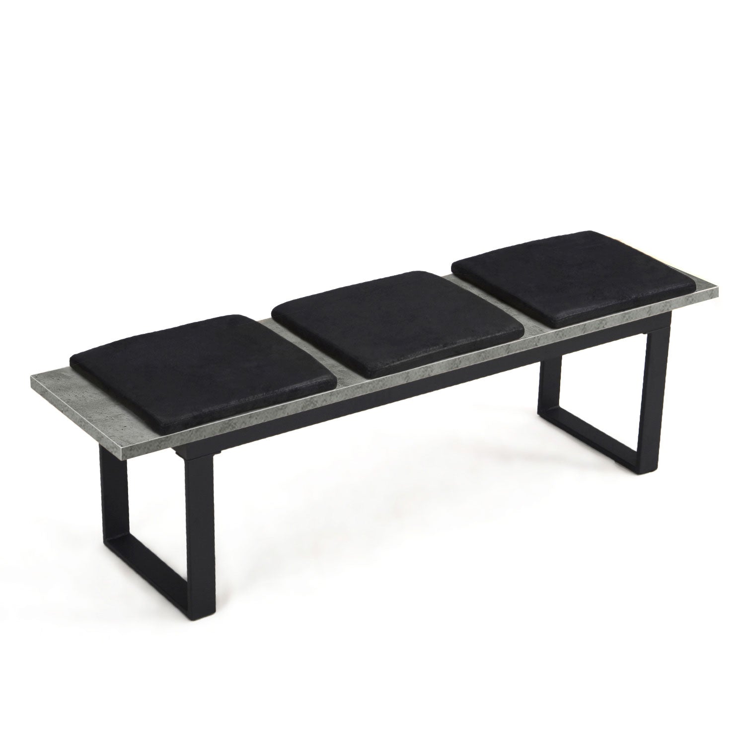 Sitzbank LEA – Design-Bank mit Sitzpolstern & Metallgestell | B&D home