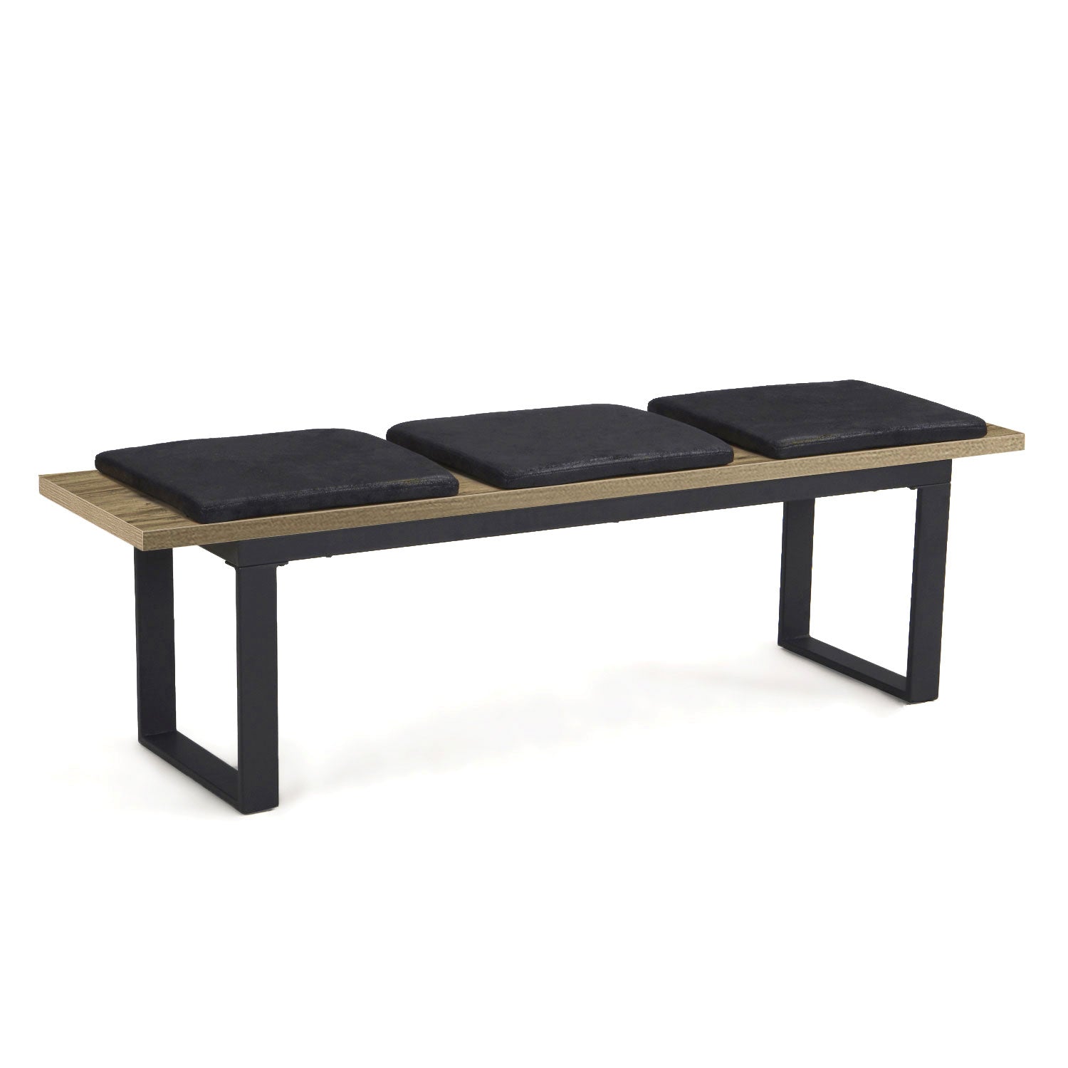 Sitzbank LEA – Design-Bank mit Sitzpolstern & Metallgestell | B&D home