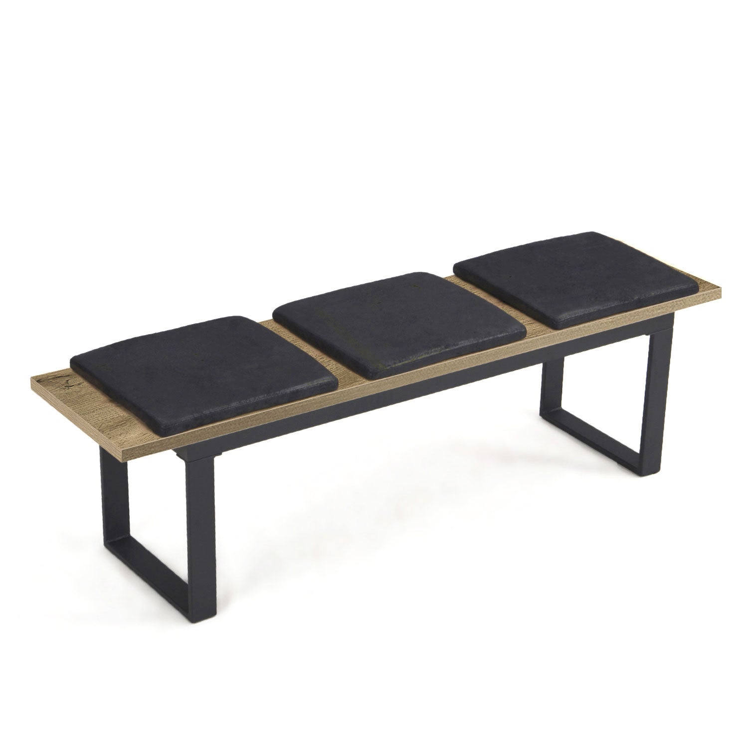Sitzbank LEA – Design-Bank mit Sitzpolstern & Metallgestell | B&D home