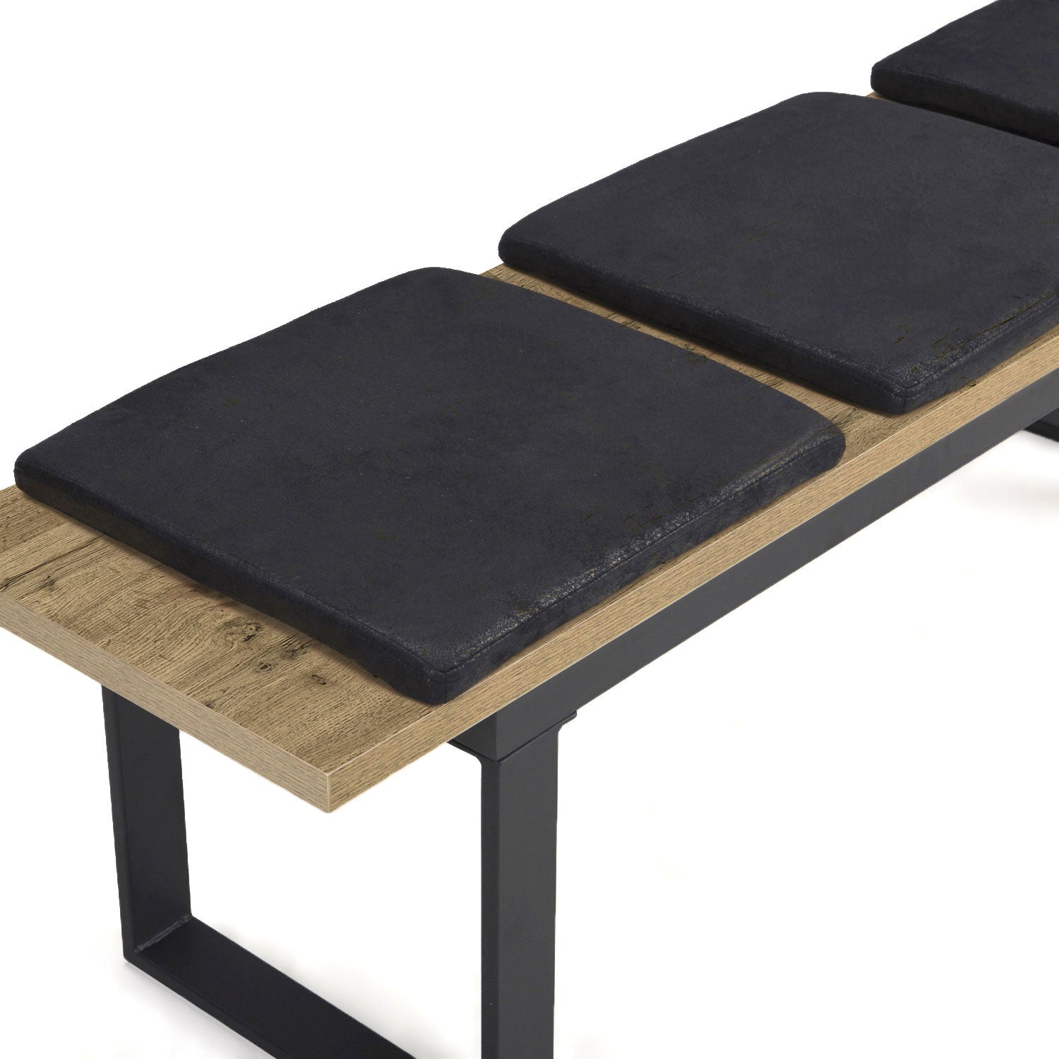 Sitzbank LEA – Design-Bank mit Sitzpolstern & Metallgestell | B&D home
