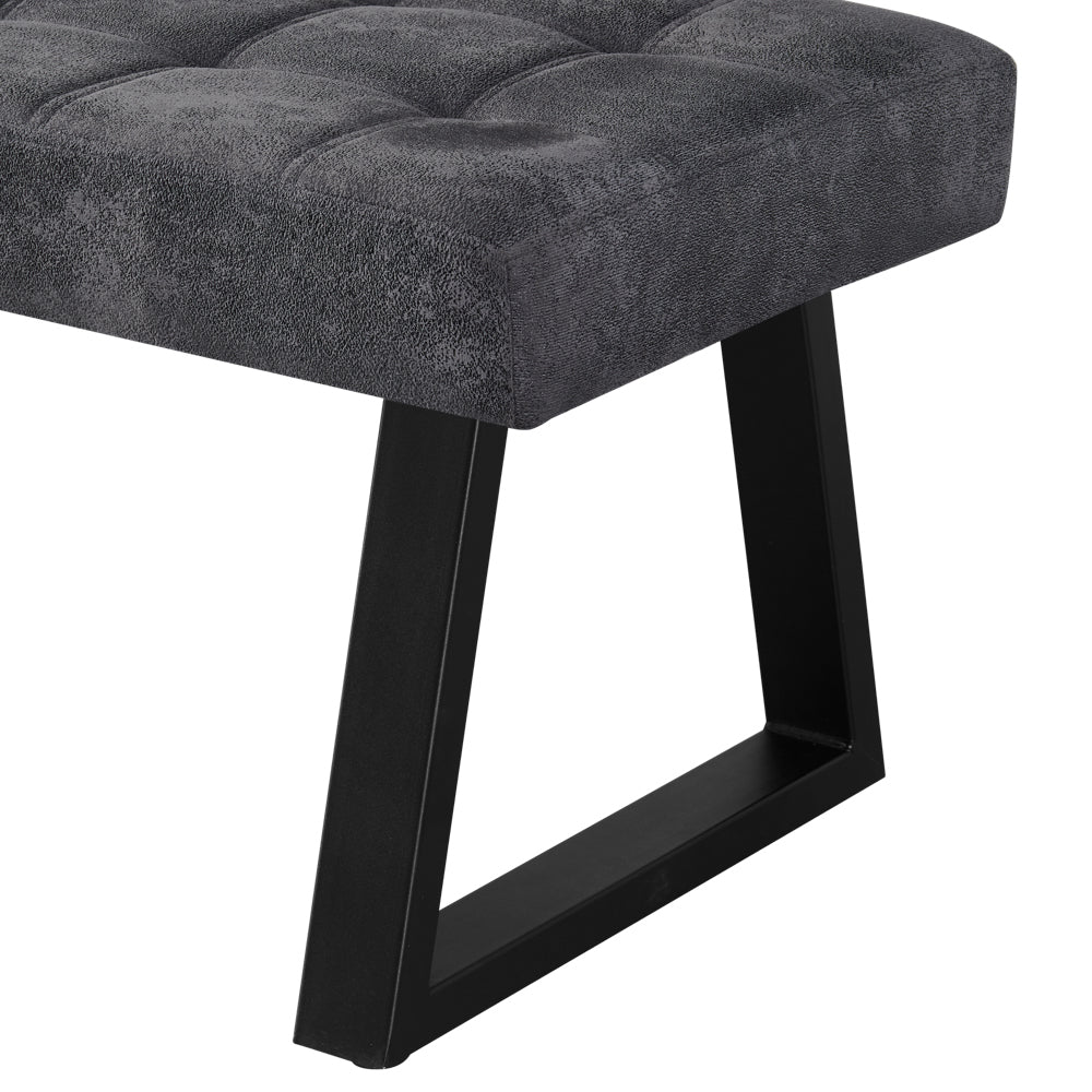 Sitzbank SIGFRID – Esszimmerbank mit Rückenlehne & Metallgestell | B&D home