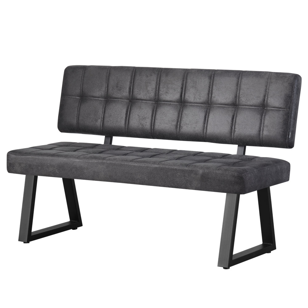 Sitzbank SIGFRID – Esszimmerbank mit Rückenlehne & Metallgestell | B&D home