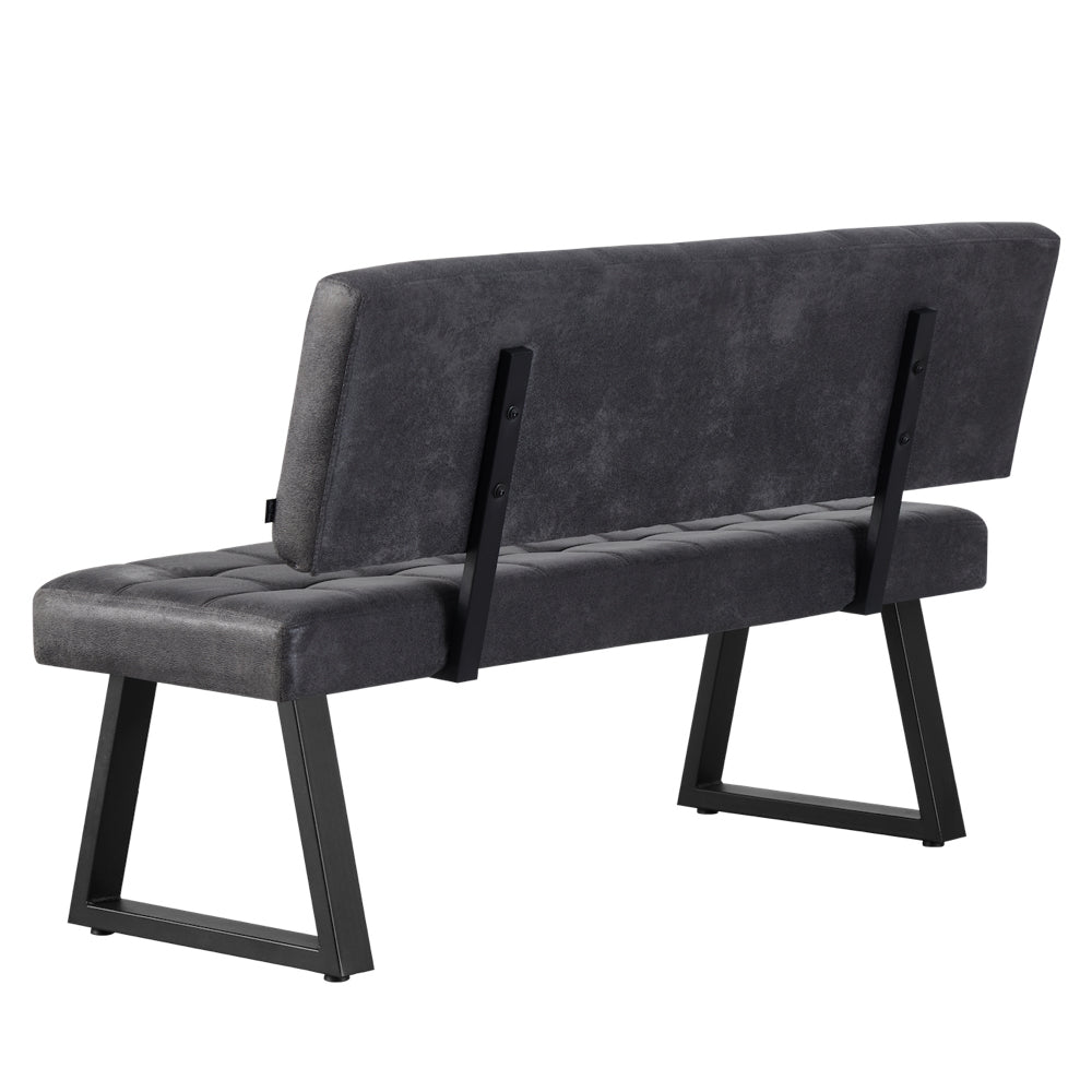 Sitzbank SIGFRID – Esszimmerbank mit Rückenlehne & Metallgestell | B&D home