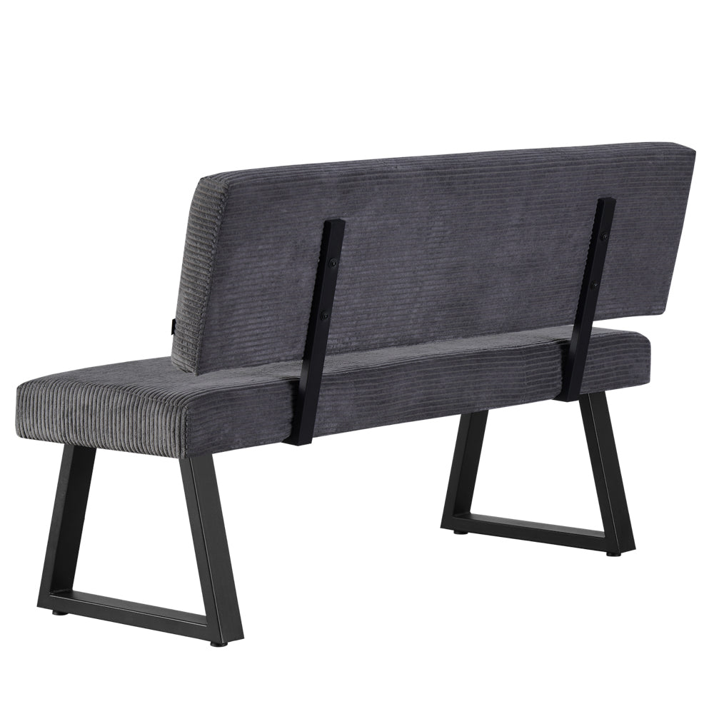 Sitzbank SIGFRID – Esszimmerbank mit Rückenlehne & Metallgestell | B&D home