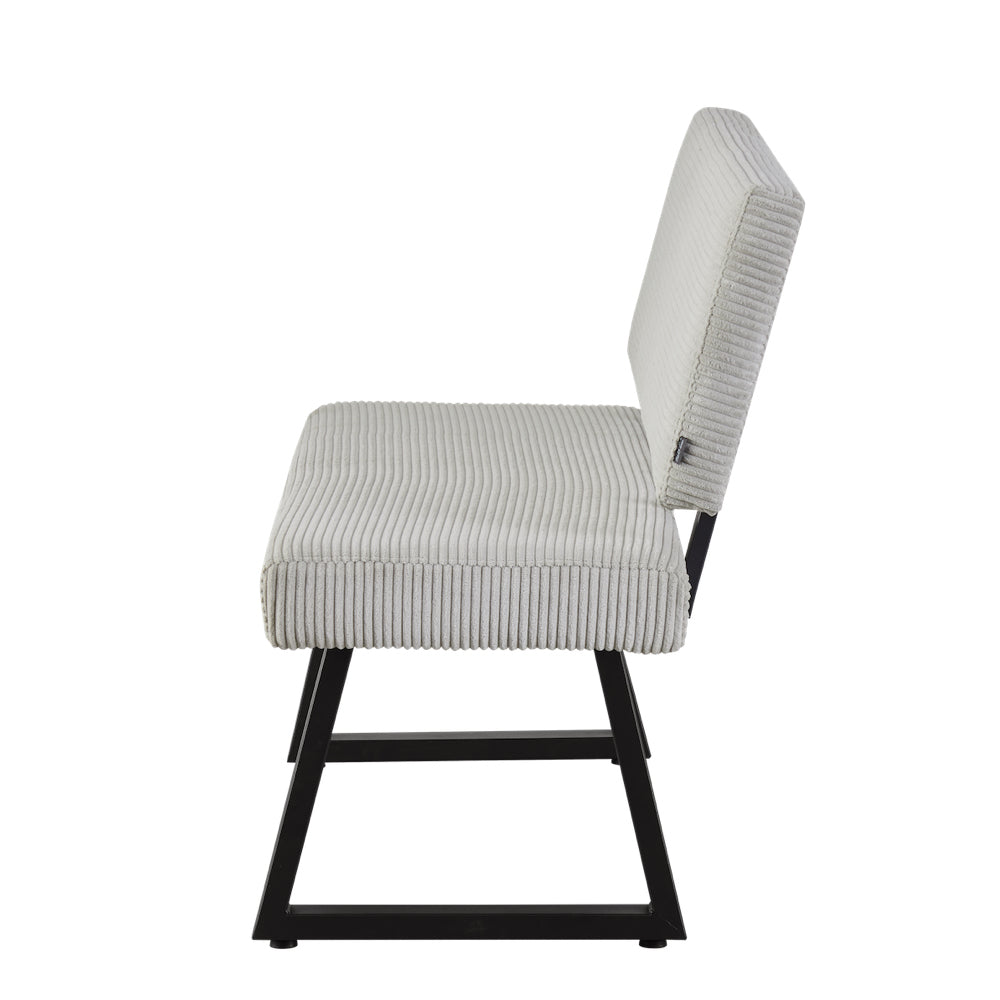 Sitzbank SIGFRID – Esszimmerbank mit Rückenlehne & Metallgestell | B&D home