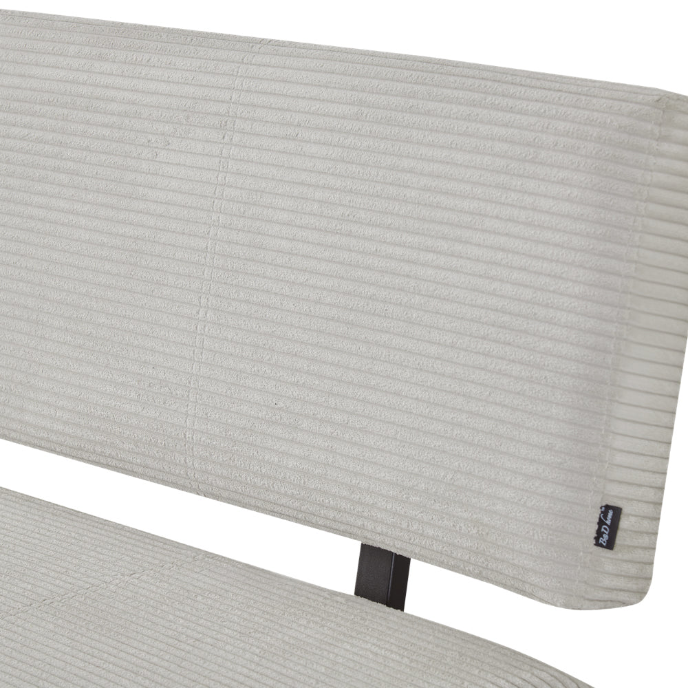 Sitzbank SIGFRID – Esszimmerbank mit Rückenlehne & Metallgestell | B&D home