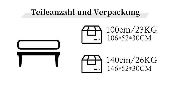 Sitzbank SIGFRID – Esszimmerbank mit Rückenlehne & Metallgestell | B&D home