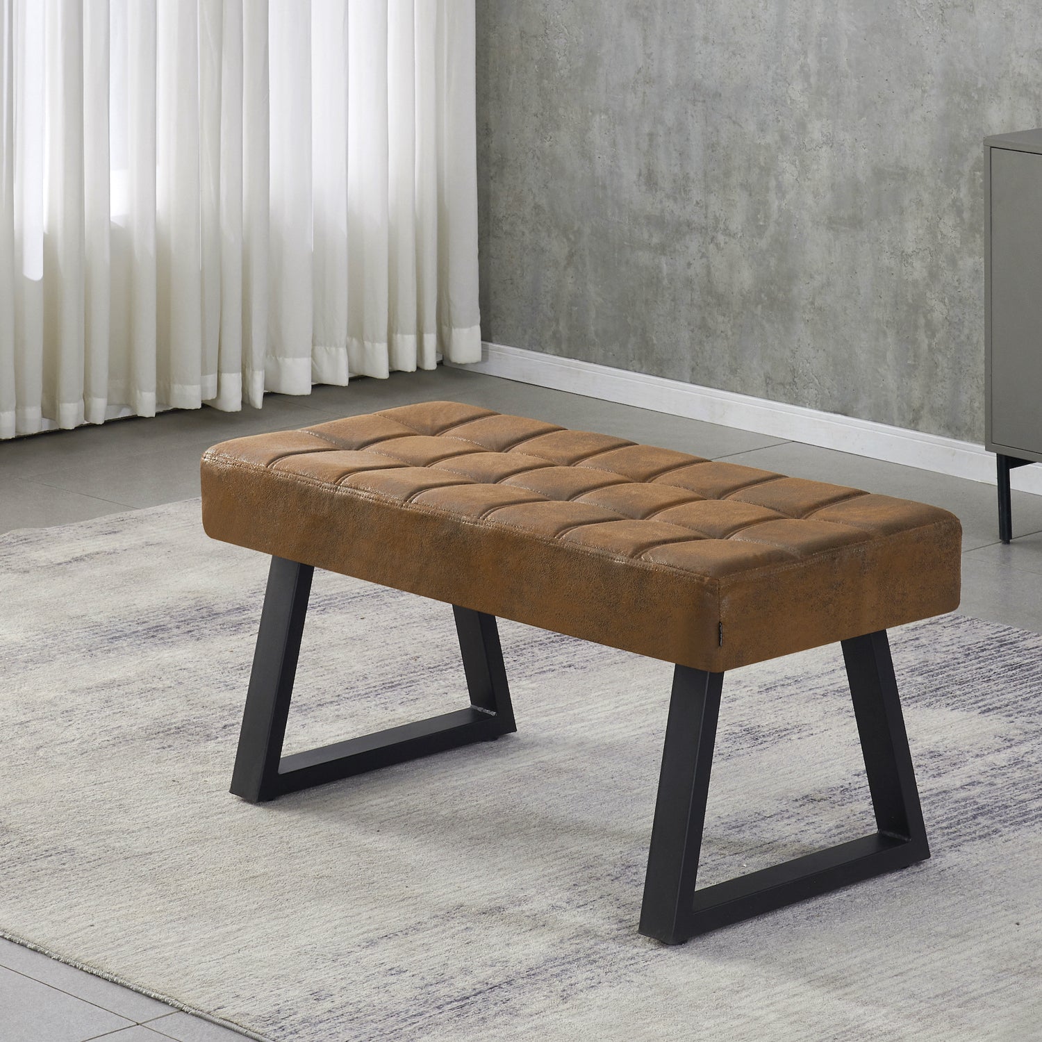 Sitzbank DOLCE – Esszimmerbank mit Polster & Metallgestell | B&D home