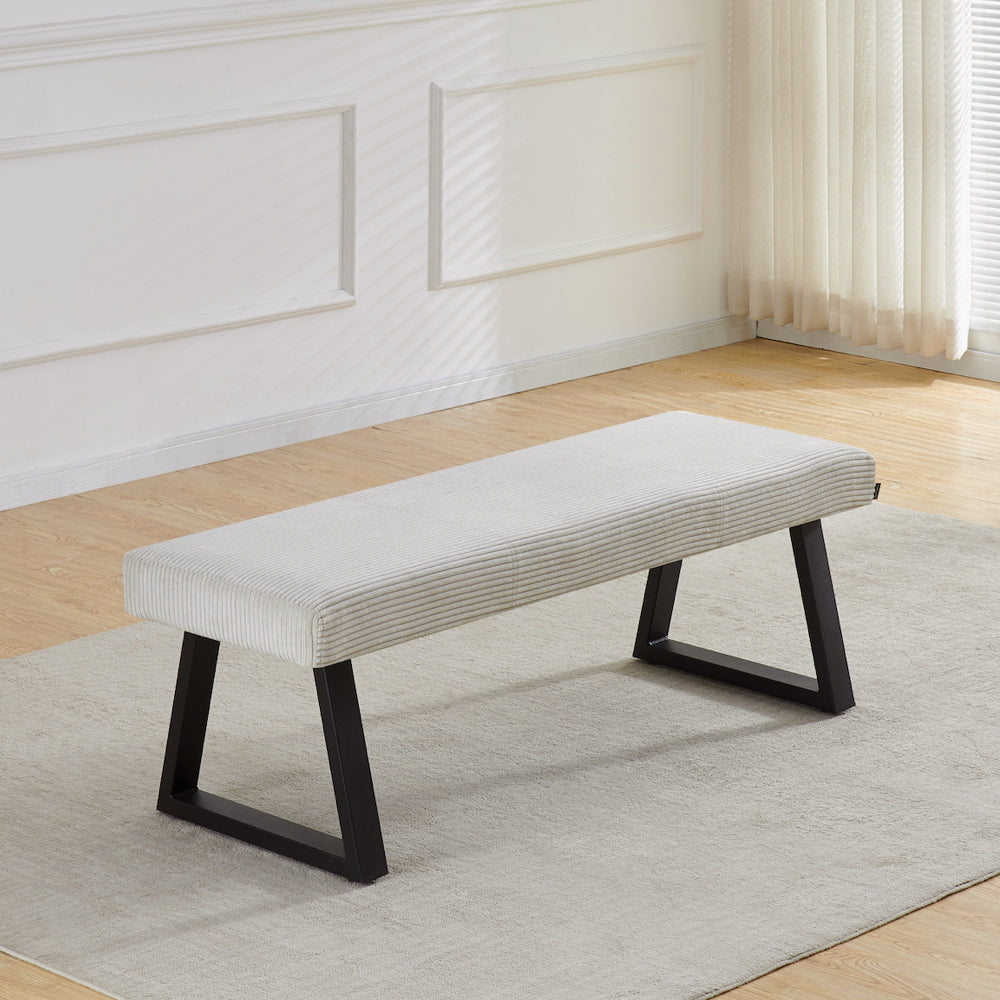 Sitzbank DOLCE – Esszimmerbank mit Polster & Metallgestell | B&D home