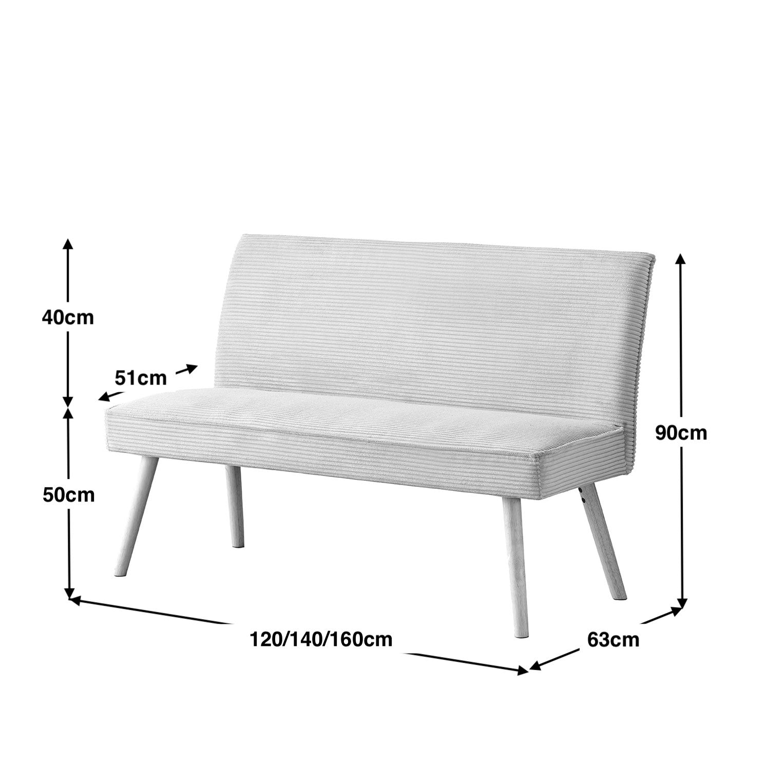 Maßbild für Sitzgruppe Paulo – Stilvolles Esszimmer-Set mit Sitzbank & 2 Polsterstühlen | B&D home