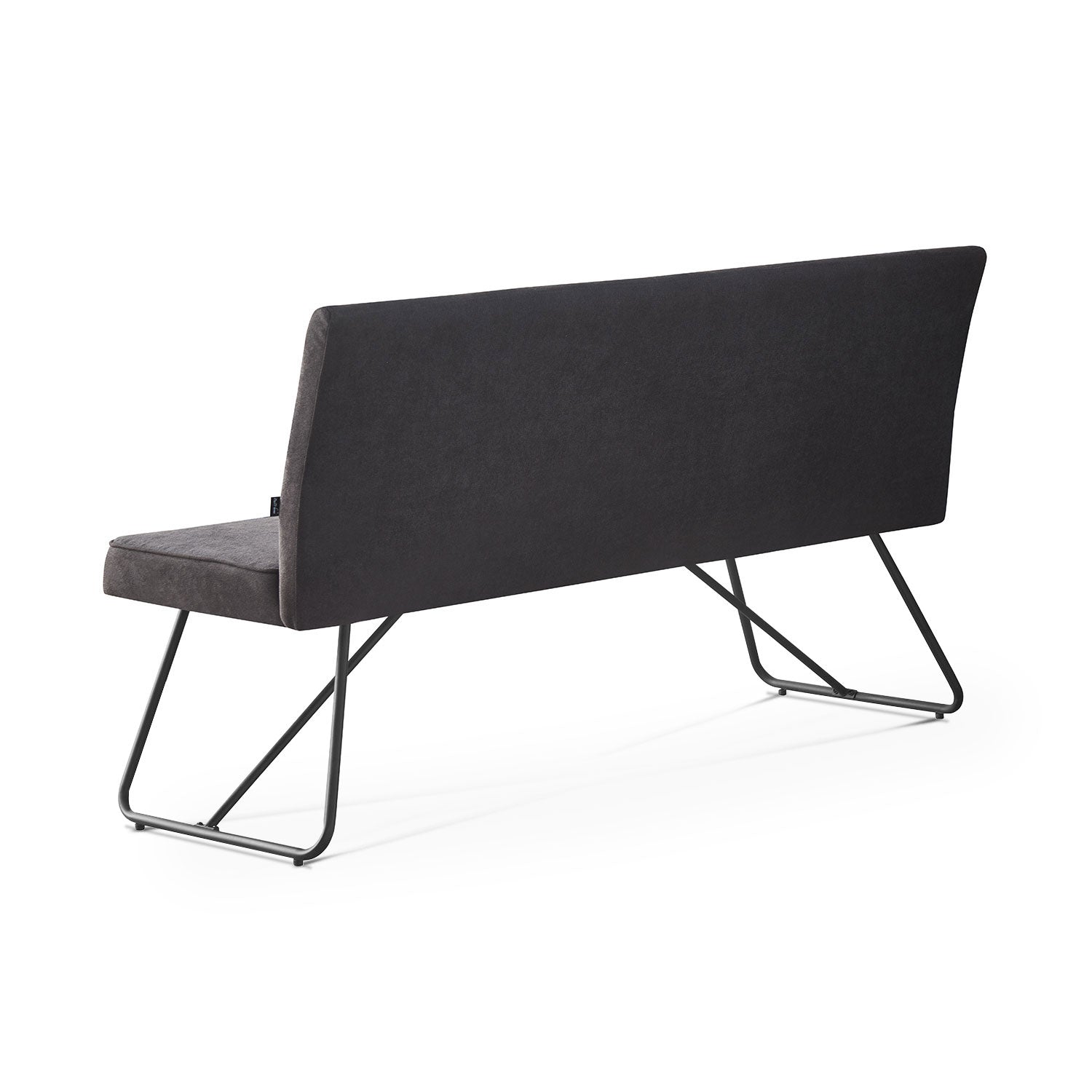 Sitzbank LINA – Polsterbank mit Rückenlehne & Metallgestell | B&D home