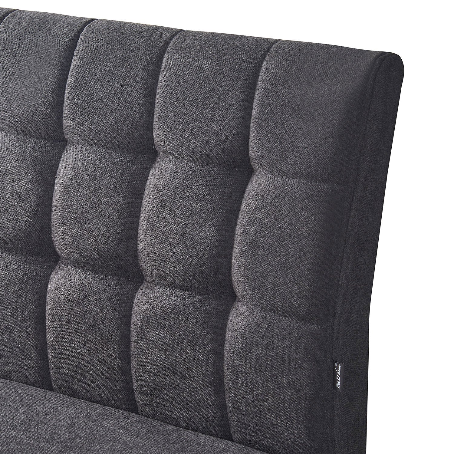Sitzbank LINA – Polsterbank mit Rückenlehne & Metallgestell | B&D home