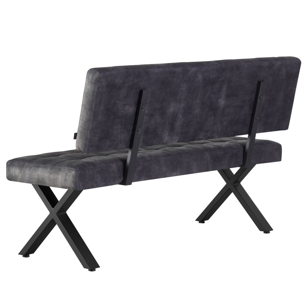 B-Ware Sitzbank KAREN, Anthrazit, 140cm